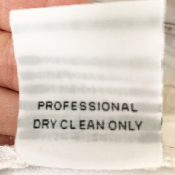 Luxe Moda Frayed Hem Embellished Jeans White Sz 4 - Picture 9 of 11